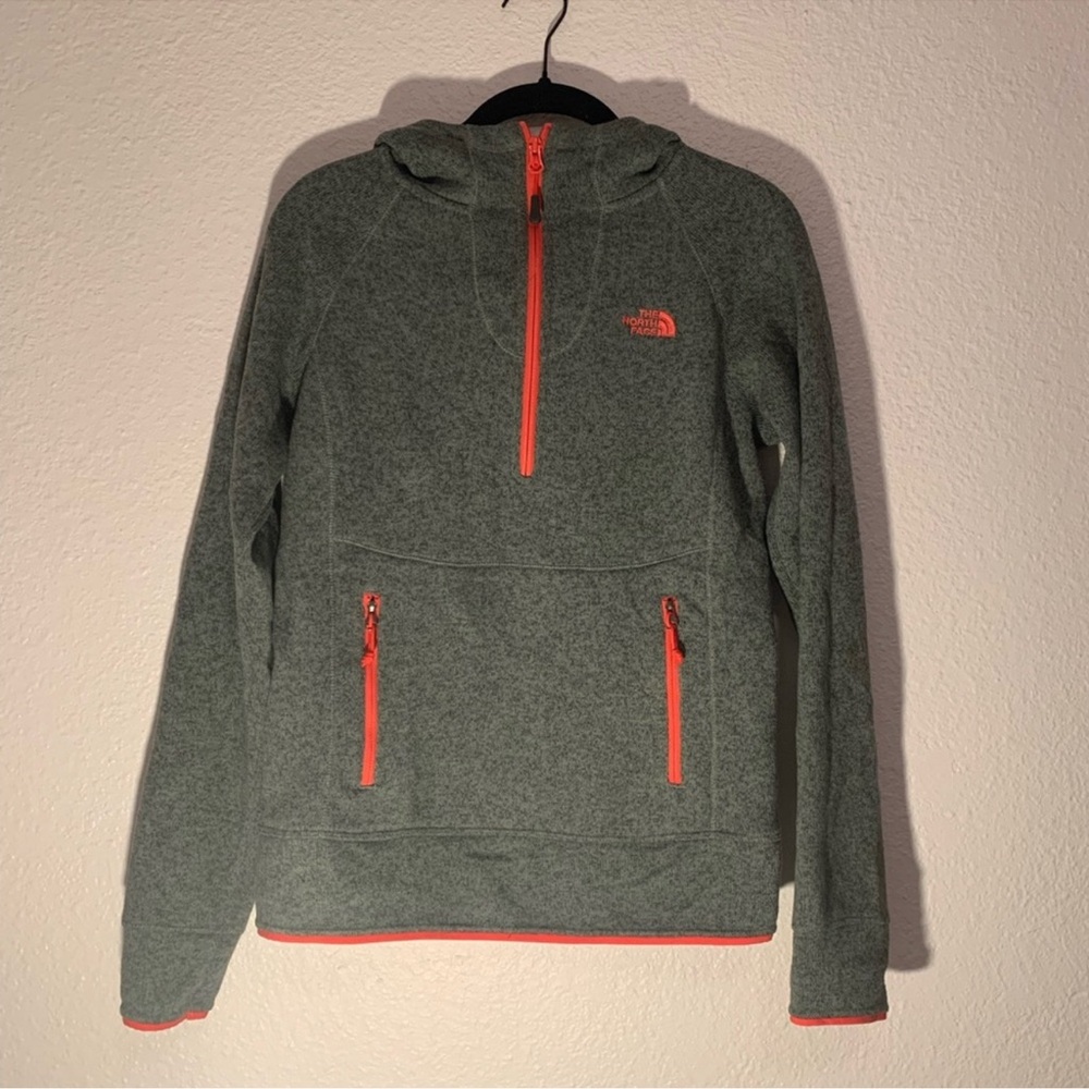 North Face Quarter Zip Hoodie